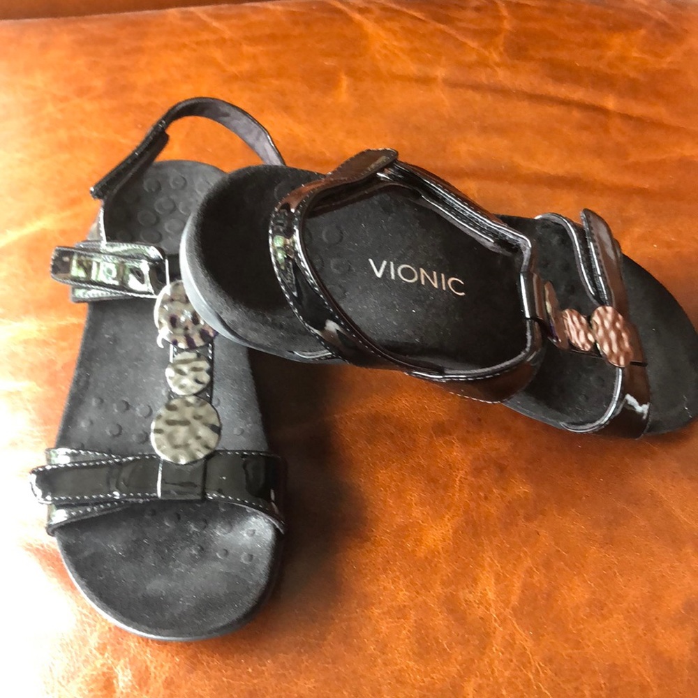 Bionic black sandals - Picture 3 of 4